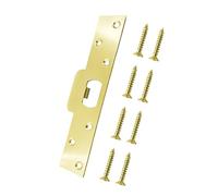 Piastra di sicurezza per porta, in acciaio inox, pesante, adatta per chiavistelli, chiavistelli, piastra di sicurezza per porte