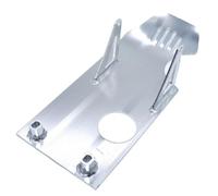 Piastra di skid in alluminio Piatta bash di bash per la protezione del motore per la bici fossa compatibile con CRF50 CRF70 KLX110 MODELLI COPERTURA DI PROTEZIONE DELLA PESATURA(Silver)