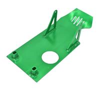 Piastra di skid in alluminio Piatta bash di bash per la protezione del motore per la bici fossa compatibile con CRF50 CRF70 KLX110 MODELLI COPERTURA DI PROTEZIONE DELLA PESATURA(Green)