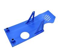 Piastra di skid in alluminio Piatta bash di bash per la protezione del motore per la bici fossa compatibile con CRF50 CRF70 KLX110 MODELLI COPERTURA DI PROTEZIONE DELLA PESATURA(Blue)