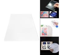 Piastra di stampa in gel riutilizzabile e lavabile per scrapbooking,