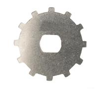 Piastra di stampa per mulinello da pesca, compatibile con mulinello da baitcasting e gruppo interruttore inverso (28 x 1,5 mm)