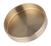 Piastra Di Stoccaggio in Ottone Vassoio Tondo Conservazione Della