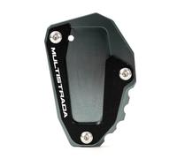 Piastra Di Supporto Allargata Per Cavalletto Laterale Per Moto, Per Ducati Multistrada 950 1100 1260 1200 S GT 1200S V4 Alluminio Estensione Piede(Titanio)