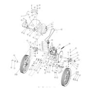 PIASTRA DI SUPPORTO DEL CUSCINETTO DI TRASMISSIONE MV VAC AR840011 ORIGINALE Billy Goat