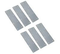 Piastra di supporto dritta traversina interna grande 100 mm x 350 mm...