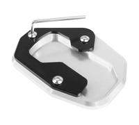 Piastra di Supporto Estensione del Cavalletto Laterale per Moto Compatibile per H&Arley per l'America 1250 RA1250 S ADV 2020-2024(Argento)