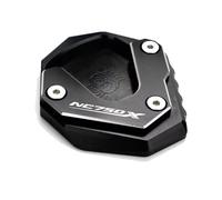 Piastra Di Supporto Per Estensione Cavalletto Laterale Per Moto, Per NC750X 2014-2020, Piastra Di Supporto Allargata Per Cavalletto Alluminio Estensione Piede(Nero)