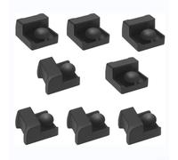 Piastra di supporto per friggitrice ad aria con protezione angolare in silicone per friggitrice ad aria FN101GY, vassoio di ricambio compatibile progettato per prestazioni di cottura ottimali