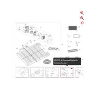 Piastra di supporto per l'accessorio antiaffondamento 59007073 PER ROBOT ORIGINALE KRESS