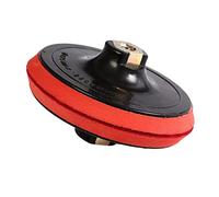 Piastra di Supporto per Lucidatrice, Disco Abrasivo Autoadesivo in ABS da 125 Mm con Interfaccia Esagonale con Platorello Abrasivo per Lucidatura di Automobili (M14)
