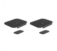 Piastra di supporto per monitor regolabile 2X, rinforzo per una maggiore stabilità del supporto per monitor, supporta angoli e altezze