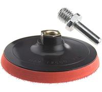 Piastra di supporto rotante da 125 mm con gancio e attacco per trapano per levigatura ad alta velocità, smerigliatura e lucidatura - Ø 5inch Sander Backer for Polisher, Driver, Drill