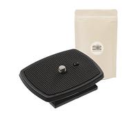 Piastra di treppiede compatibile Velbon - Piastra a sgancio rapido sistema D680 EX 638 CX 888 460 470 570 444 QB4X DF 50 FHD52Q 390 800 - Adaptout marca francese