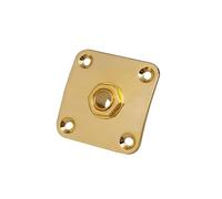 Piastra di uscita per chitarra in lega di zinco di alta qualità con 4 viti di montaggio e maggiore stabilità jack per chitarra di ricambio