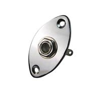 Piastra Di Uscita Per Chitarra Presa Jackplate Di Uscita Ovale Da 6,35 Mm Per Accessori Per Chitarra Elettrica For LP Chitarra Parte Accessorio (Color : 02)