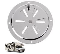 Piastra di Ventilazione in Acciaio Inossidabile 125 Mm Griglia di Ventilazione 1 Pezzi Griglia di Ventilazione in Acciaio Inox Circolare Della Presa D'aria con Diametro per Affumicatore Barca Camper