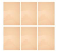 Piastra Didattica Arancia in Pvc per Filtro Luce 6 Pezzi