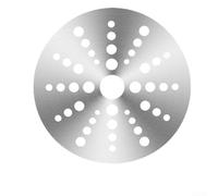 Piastra diffusore di calore a disco, diffusore di calore in acciaio inox, piastra adattatore a induzione per piano cottura a induzione, diffusore di calore per pentole, riduttore di fiamma (18 cm)