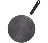Piastra diffusore di calore in alluminio per fornello a gas, 20 cm, 24 cm, 28 cm, ispessita, 4 mm, 6 mm, base antiscivolo, distribuzione uniforme del calore, domatore di fiamma per pentole e padelle