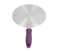 Piastra diffusore di calore per fornelli a induzione con maniglia, convertitore diffusore per fornelli in acciaio inox per fornelli a gas ed elettrici, accessorio per una (20#)