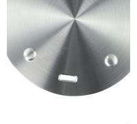 Piastra diffusore di calore per fornelli a induzione in acciaio inox per trasferimento termico stabile e riduzione dei rifiuti energetici (A)