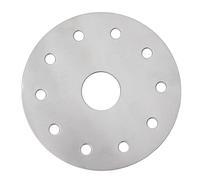 Piastra diffusore,piastra di conduzione del calore, disco convertitore per piano cottura a induzione in acciaio inossidabile per piano cottura in vetro per fornelli a gas,Piastra ad Induzione(12.3CM)