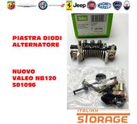 PIASTRA DIODI ALTERNATORE NUOVO VALEO NB120 501096