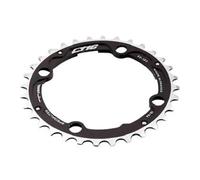 Piastra disco bici 102 interm 4 bracci Specialità T.A. Nero