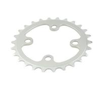 Piastra disco bici 64 inter 4 razze chinook Specialità T.A. Argento