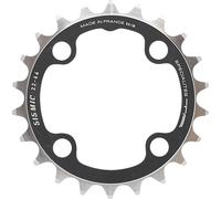 Piastra disco da bici tripla 64 inter 4 branche Specialità T.A. Sismic Noir