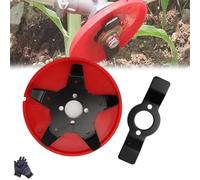 Piastra Diserbante, Dischi Diserbanti For Decespugliatore, Disco For Decespugliatore, Testina For Decespugliatore A Disco Con Spazzola A Disco, Testina Di Ricambio Universale For Decespugliatore