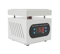 Piastra elettrica 350 W con microcomputer, stazione di preriscaldamento digitale 100 x 100 mm, regolabile fino a 400 °C, per riparazione cellulare, saldatura e laboratorio