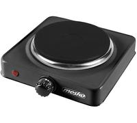 PIASTRA ELETTRICA MESKO MS 6508, Assorbimento potenza 1000 W, Zone di cottura 1, Dimensione prima piastra di cottura 154 mm, Nero
