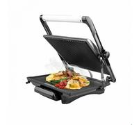 PIASTRA ELETTRICA PER PANINI BISTECCHIERA DA CUCINA GRILL 2000W CASA GIARDINO