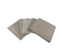 Piastra elettrodo in schiuma da 1 pezzo - Elettrodo a diffusione di gas micron da 10 * 10/50 * 50/100 * 100/200 * 300 mm for filtrazione e separazione(100 * 100mm*0.8mm)