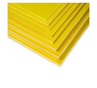Piastra Epossidica, 1 Pz Resistente alle Alte Temperature 3240 Fibra di Vetro Spessore Lastra di Vetro 0,5-8 Mm for Circuito Isolante Fai da Te (Color : Thickness 0.5mm, Size : 100x100mm)
