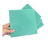 Piastra epossidica del pannello isolante del circu 3 pezzi 0.1mm 0.2 0.3 0.4 0.5 0.6 0.7 0.8 1 1.2 1.5mm Spessore FR4 Foglio in fibra di vetro Piastra epossidica verde acqua 3240 FR-4 Pannello in resi