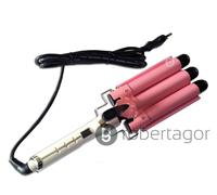 PIASTRA F3 CAPELLI ONDULATI 3 TUBI EFFETTO ONDE ARRICCIA CAPELLI ON 210°