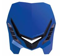 Piastra faro-testa di forcella moto universale Polisport e-blaze blu yam-nero (l