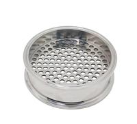 Piastra filtrante Tri-Clamp in acciaio inossidabile 304, filtro a ghiera sanitaria da 1,5" a 12" for la produzione di birra fatta in casa e birra(K64mm(2 Inch TC))