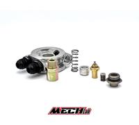 piastra filtro per radiatore olio AN10 con TERMOSTATO 3/4-16 UNF 10AN m20x1.5