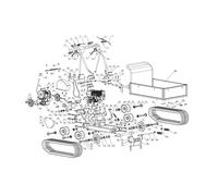 PIASTRA FISS.ASSE RUOTE 09710/20/35 8050083 ORIGINALE BLUE BIRD