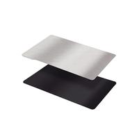 Piastra flessibile for stampante 3D in resina 196x126mm Piastra flessibile in acciaio a molla Piattaforma di base magnetica for stampa L/C/D(2pcs)