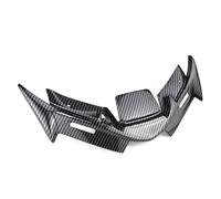 Piastra Flusso Aria Compatibile Con Yamaha Per YZFR15 Per V4 Per R15M 2021 2022 2023 Spoiler Laterale Per Moto Deflettore Aria Aerodinamico Per Alettone Parti Universali(Black1)