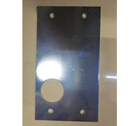 Piastra fondazione motore 746 e 844 Cm 29 X 16 Spessore mm 3,5 FAAC Originale