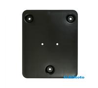 PIASTRA FONDO TARGA 50cc PORTATARGA NERO IN FERRO VESPA APE SCOOTER CICLOMOTORI