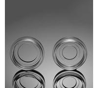 Piastra for coltura cellulare con fondo in vetro da 35 mm con vetrino da 15 mm/20 mm for microscopia confocale - Confezione da 10 - for immagini ottimali(D15mm)