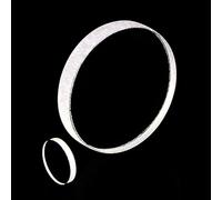 Piastra for finestra a infrarossi con cloruro di sodio/cloruro di potassio - Piastra rotonda con sale Nacl/K or ricerca spettrale, 1 pezzo(Nacl 37.4x4mm)