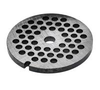 Piastra forata 32 per tritacarne - 8mm, acciaio